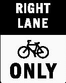 plaques (see Figure 9B-2) shall be used only in conjunction with marked bicycle lanes as described in Section 9C.04.