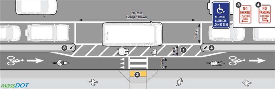 Module B Accessible Passenger Loading Zone Transit
