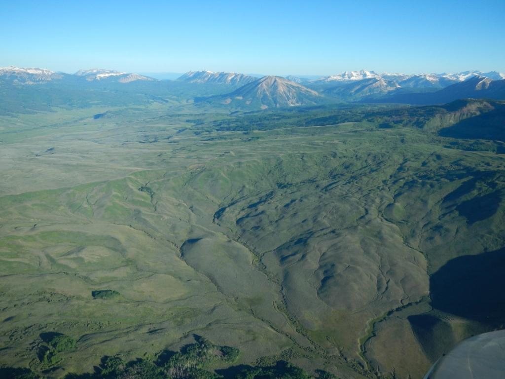 This is a second valley, to the left of the first one.