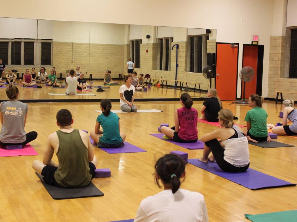 FITNESS & WELLNESS CLASSES Meditation in Action--$55 SUN-5:00pm-6:15pm starts 2/19 8 weeks Quieting the mind reduces stress and enables better performance throughout life.