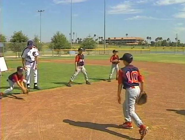 Infielders - Short Hop Drill 13 Group your infielders into pairs and set them up, facing each other, around 10-15 feet apart.