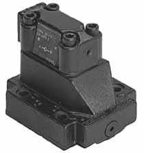 Technical Information Series C4V (Direct Operated) General Description Series C4V direct operated check valves valves allow free flow from A to B. The counter direction is blocked.