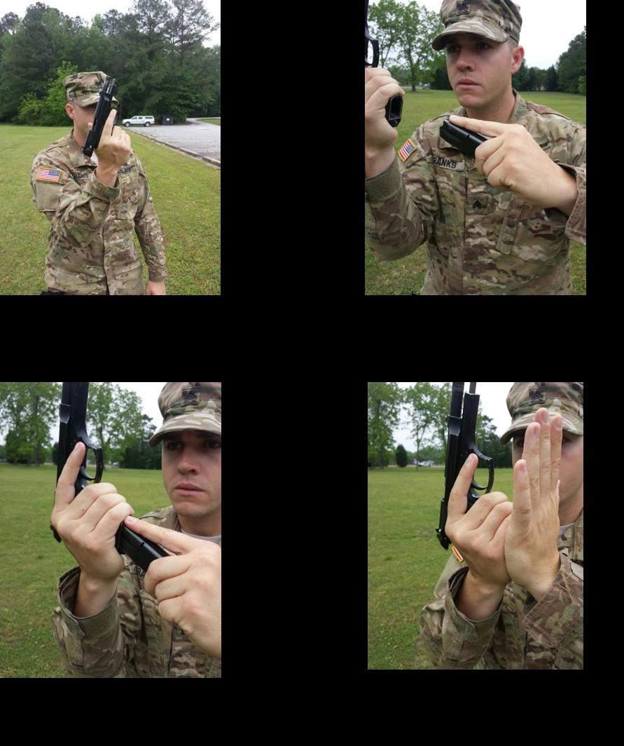 Figure 6-6. The speed reload. Tactical reload 6-16.