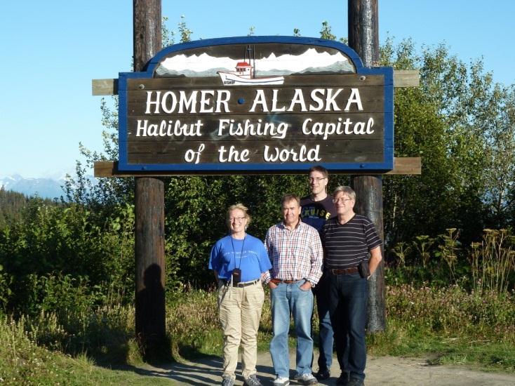 We visited also Kenai Convention & Visitors Bureau and learned that there are really many species of