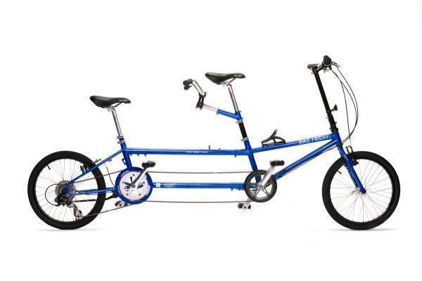 Folding Tandem Bicycle Tandem bicycle allows blind/visually impaired individuals to experience