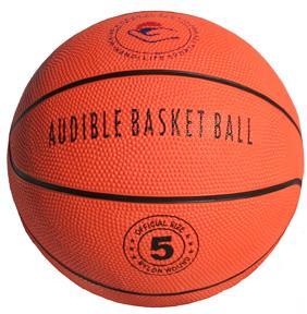 Bell Basketball Audible bells inside allow individual to hear ball s