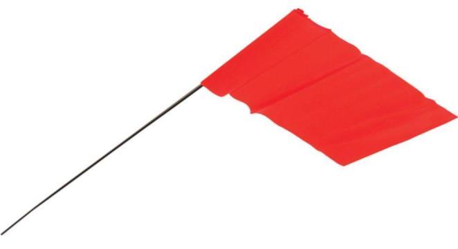Mini Wire Flags Perfect for noting boundaries during outdoor games High contrast color