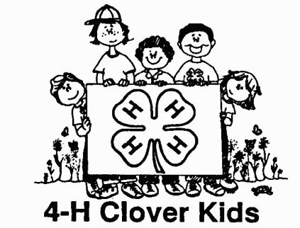 Clover Kids may participate in the 4-H Fashion Show, Public Speaking and Presentations contests. The same entry procedures and deadlines apply as they do for regular 4-H members.