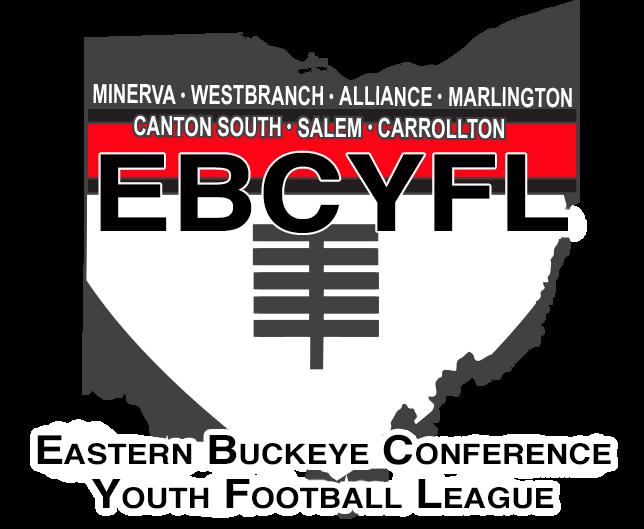 2018 EBC Youth Flag Football Rules ADMINISTRATIVE RULES These rules have been agreed upon and adopted by majority vote by the Alliance, Canton South, Carrollton, Marlington, Minerva, Salem and