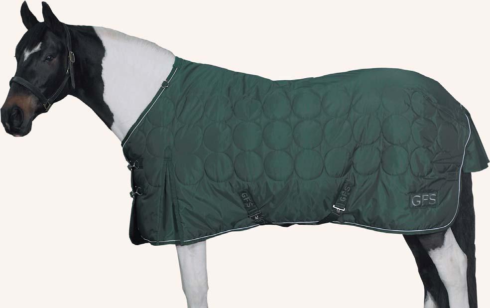 thermofil: 300gm A great rug to keep your horse cosy during those cold nights.