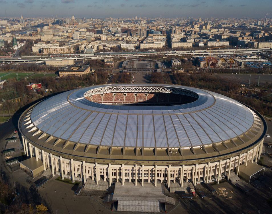 about the stadium about туристические the stadium достопримечательности LUZHNIKI STADIUM SPARTAK STADIUM CAPACITY 80,000 The main stadium of the 2018 FIFA World Cup Russia was built in 1956 and has