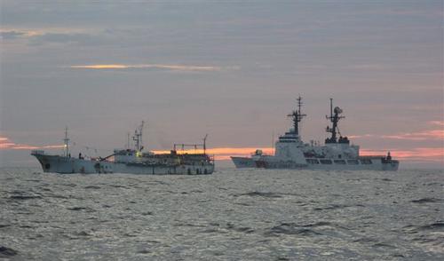Sept. 30, 2011: USCG announces that, in cooperation with international partners, it has seized the Bangun Perkasa and her crew, which were operating without valid flag state registration and