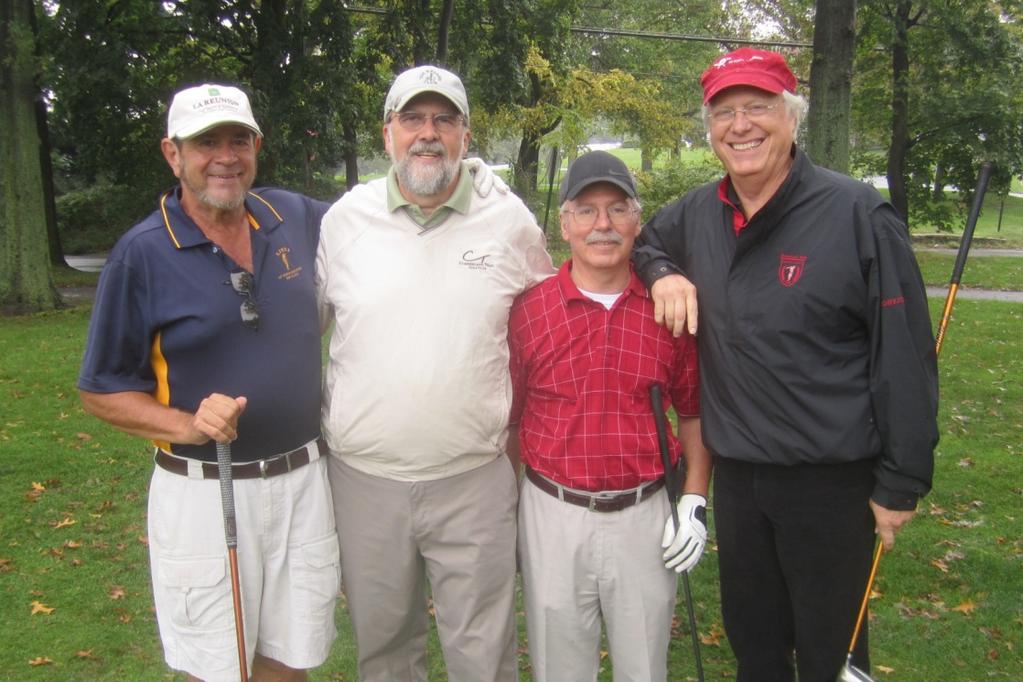 2012 : 45 th Reunion Golf Scramble: LaTourette GC First place went to the