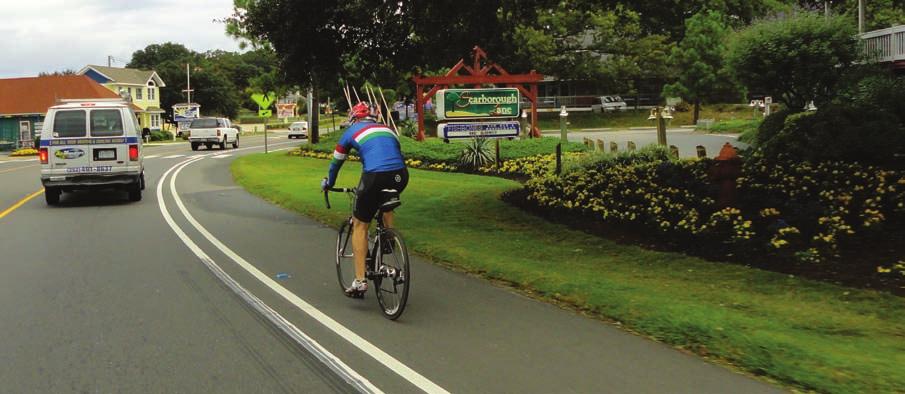 Albemarle Regional Bicycle Plan Challenges: Like most of North Carolina, driving an automobile is currently the most convenient mode of travel in the region because the roadway network is designed