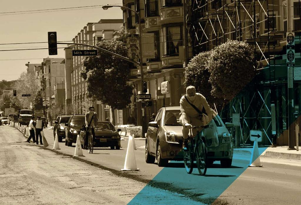 BICYCLE ENVIRONMENT BIKE NETWORK Main problems with San Francisco bicycle routes Bad Pavement