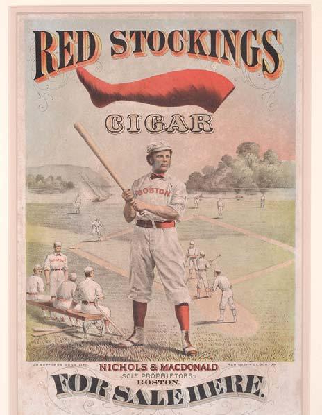 According to Charles Zuber of the Cincinnati Times-Star: There is only one case of record where ball players received a large remuneration for acting as models for an advertisement.