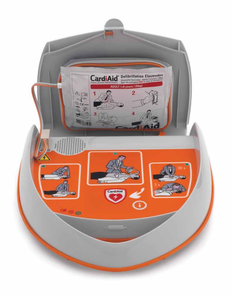 CardiAid CT0207RF/CT0207RS Technical Specifications Defibrillation System Operating Mode: Automated (CT0207RS: one button operation, CT0207RF: full-automatic) Wave Form: Biphasic, current-based