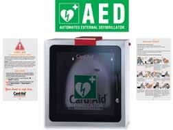 With their special designs, CardiAid AED Cabinets ensure that CardiAid AED is noticeable and easily reachable in case of an emergency.
