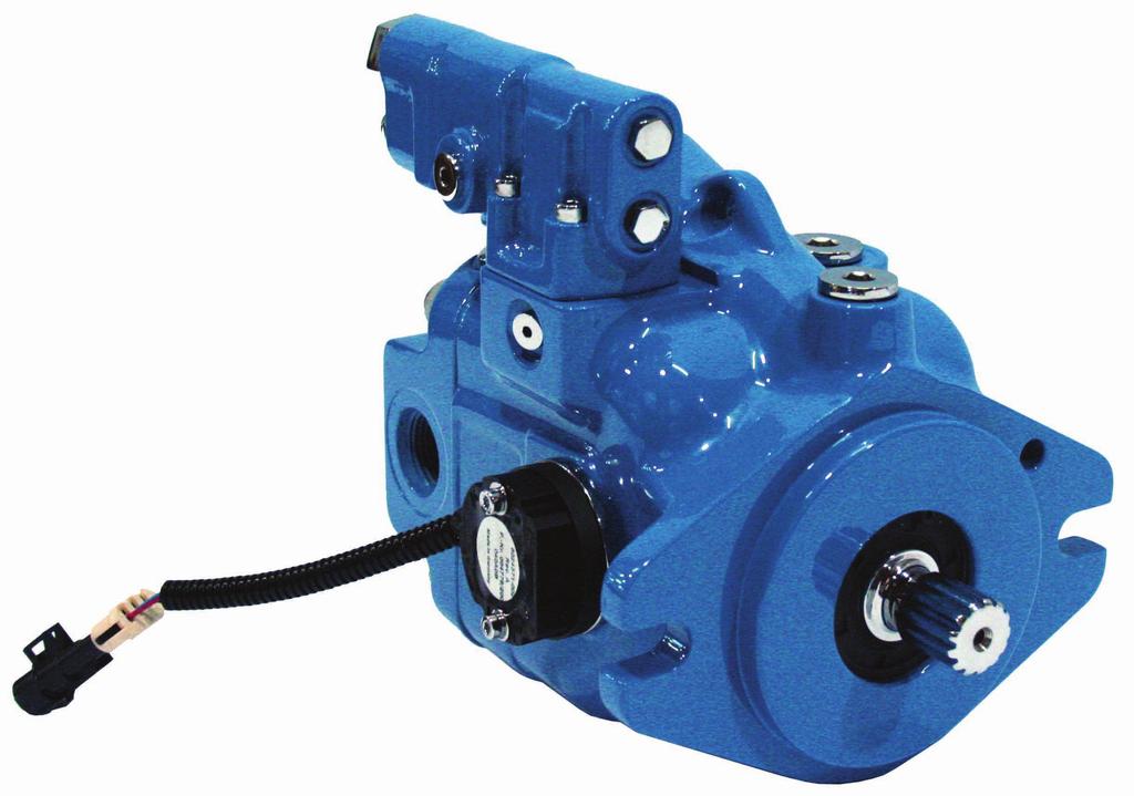 Introduction 220 Series Piston Pump Eaton s new 220 Series piston pump signifies a step change in the generation of hydraulic power.