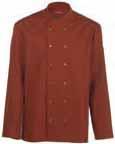 Chianti Waiter s jacket with piped kimono collar, a double row of mat press studs and a ballpoint pen pocket