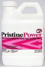 PristineExtra contains % sodium di-chlor (granular chlorine).
