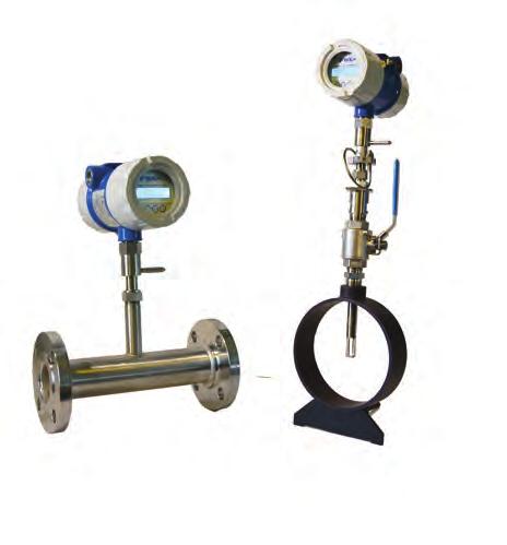 Model FT4X Gas Mass Flow Meter For Oil & Gas, Industrial, and Wastewater Applications 2nd Generation DDC-Sensor : Robust, non-cantilevered design Programmable Contract Time Gas-SelectX : menu of