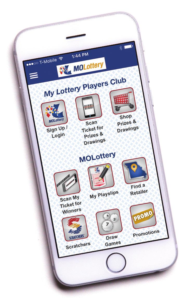 all eligible promotions; Receive a birthday coupon for $1 off any Missouri Lottery Draw Game, as well as promotional coupons; Sign up to receive winning numbers via text messaging; Receive jackpot