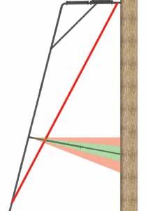 Using at least three adults, lean the ladder stand up into an upright position until the teeth make contact with the tree (see figure 41). 3.