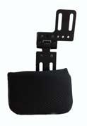 Fixed lateral mount Harness and Chest Straps A harness and chest straps are available as