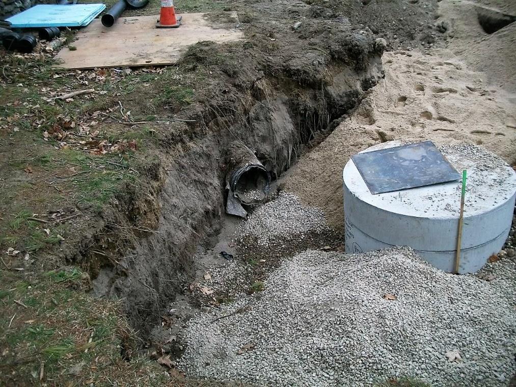 Photograph 6: Existing Underdrain from Tuttle