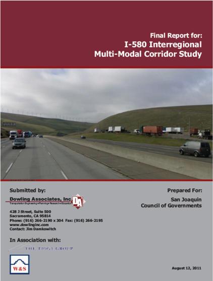 examined various strategies with a focus on transportation demand management, goods movement and transit services. Express lanes were noted in I-580 corridor study, but not specifically analyzed.