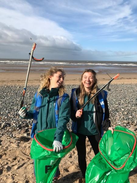 From here, and with the keenness of Wyre Council we decided to start a Saturday morning monthly beach clean at Fleetwood.