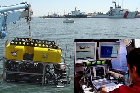 Deep Sea Systems Sea Max ROV Depth Ra)ng: 300 meters with 1000- meter op*on Payload: up to