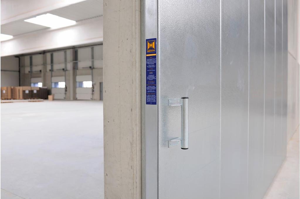 5. Surfaces and colours For special requirements a sliding door, including wicket door, can be produced