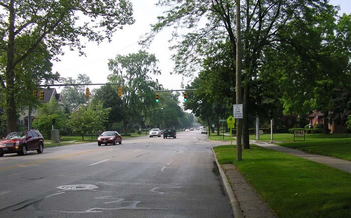 Main Street and Baldwin Avenue Crossing: The intersection of Main Street and Baldwin Avenue is the primary intersection for students traveling from the east side of Main Street to Donnell Middle