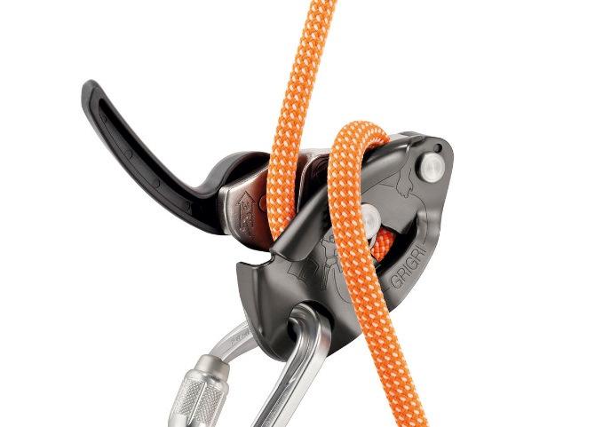 with assisted braking is designed to facilitate belay maneuvers.