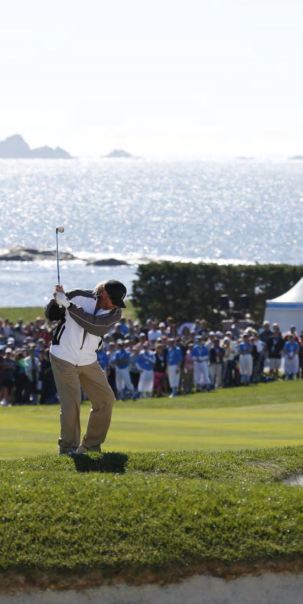 AT&T PEBBLE BEACH PRO-AM AT&T Pebble Beach Pro-Am February 5-11, 2018 One of the most exciting events on the PGA TOUR, the AT&T Pebble Beach Pro-Am pairs top TOUR professionals with Hollywood