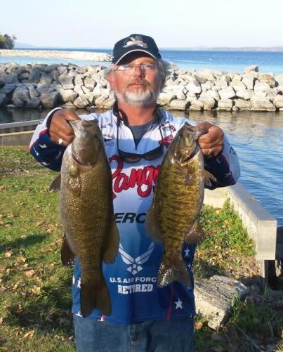 BOBBY WILLIAMS WINS LAKE CHAMPLAIN STATE TEAM QUALIFIER TOURNAMENT WITH 35.35 LBS October 15th, Calcium NY.
