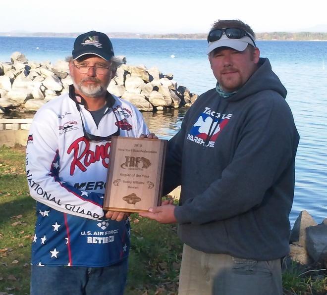 NYTBF 2013 Angler of the Year Bobby Williams 55 years old (married) Retired: US Air Force We recently got a chance to ask our 2013 Angler of the Year a few questions and here s what he had to say