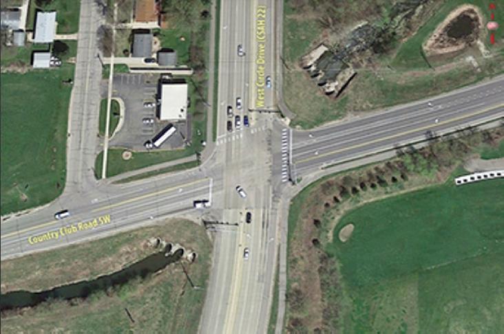 Comments November 2015 Open House Area of Country Club Road SW: Confusing for CSAH 22 southbound, left turning traffic where new bike lane occupies old