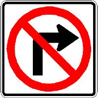 When used as a traffic calming measure, this sign is intended to prevent traffic from short-cutting along a
