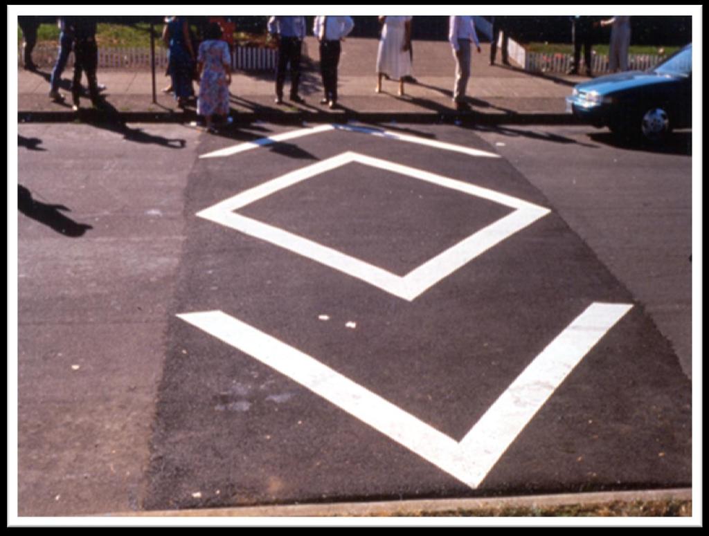 9 Speed Humps Advantages Effectively reduce vehicular speeds Relatively inexpensive Flexible designs create crosswalks for pedestrians Disadvantages Can slow larger vehicles to a greater extent