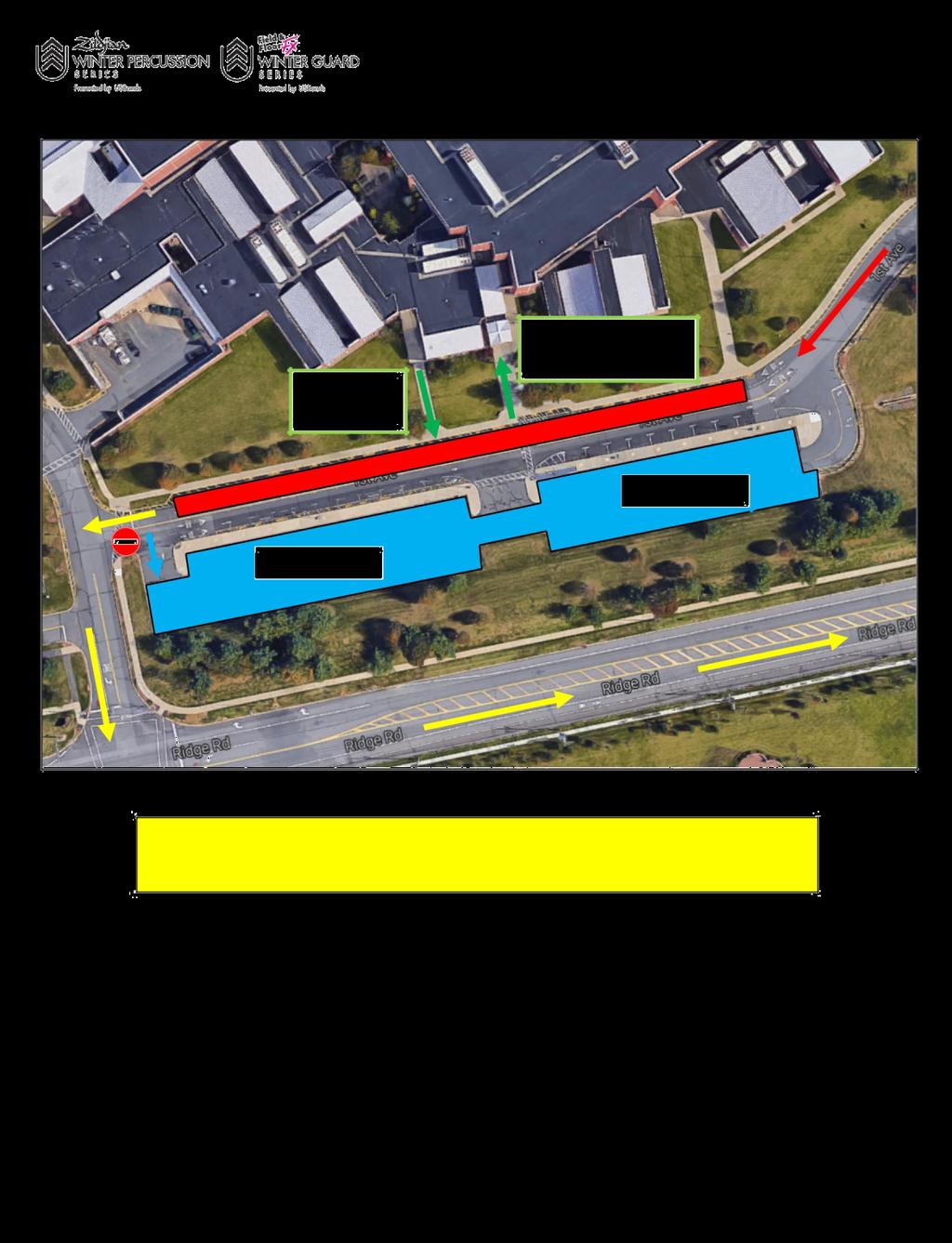 Unloading/Loading Zone Equipment/Unit Entrance & Check-In Equipment/ Unit Exit Truck Parking Truck Parking **THIS IS A HIGH TRAFFIC AREA** PLEASE BE VERY CAUTIOUS; BE AWARE