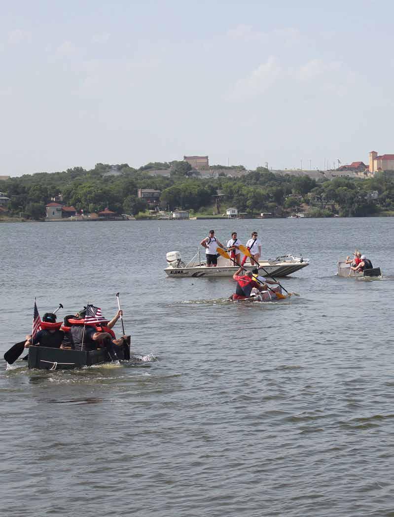 Cardboard Boat Regatta Rules Saturday, July 1st 5pm Lakeside Park Check-in/Inspection at 4:30pm Awards sponsored in part by: /NASFWMWR 1st Place: $150 AAFES Gift Card 2nd Place: $100 AAFES Gift Card