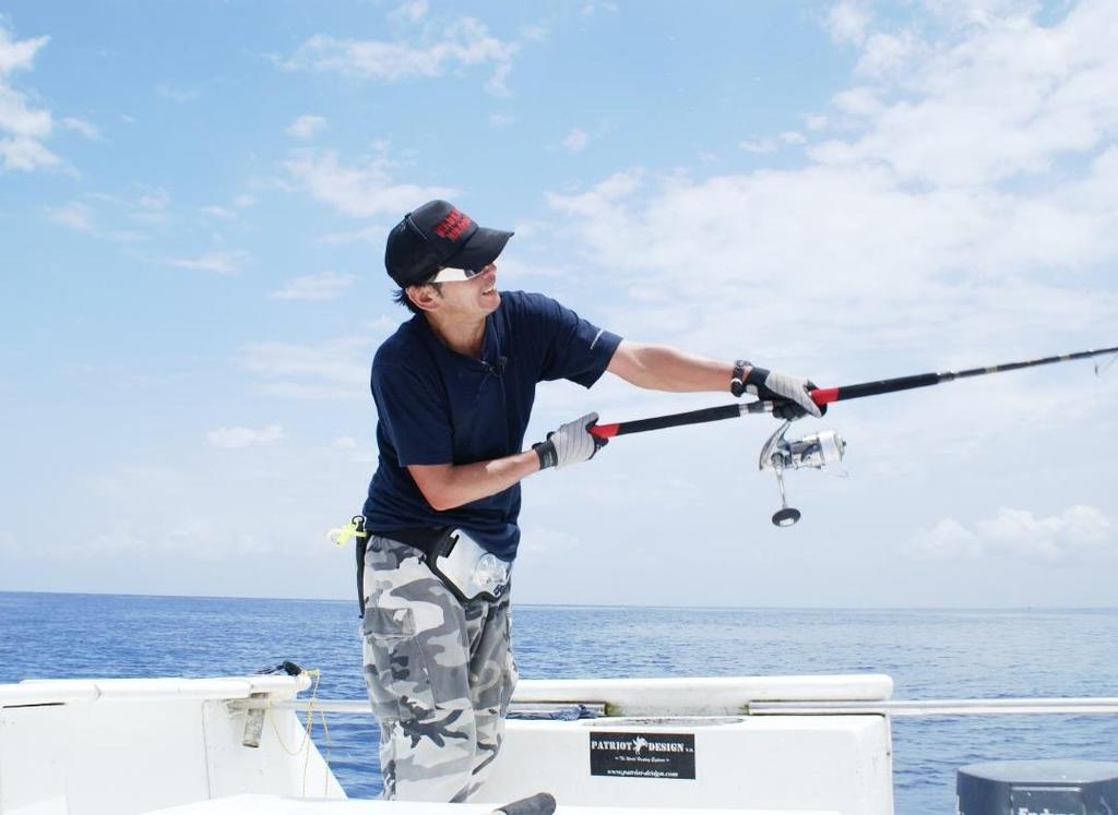 You will get to uses new Shimano rods and reels, Tiagra trolling reels that are spooled with Ande premium grade monofilament line, and Shimano Stella popping and jigging reels that are spooled with