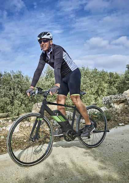 EBIKE Regardless of your age or physical condition, ŠKODA e-bike will help you to manage more kilometres, steeper slopes and shorter times.