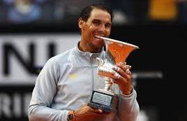 Nadal wins eighth Italian Open Rafael Nadal won the Rome Masters for the eighth time on 20 th May when he defeated defending champion Alexander Zverev 6-1, 1-6, 6-3 after a stunning comeback.