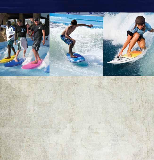 SURFSTREAM MODELS Surf Training Wave Deep Water Standing Wave Left OR Right Barreling Wave specs model ss3512 model ss4016 model ss4020 Channel Width l 12 ft 3.7 m 16 ft 4.9 m 20 ft 6.
