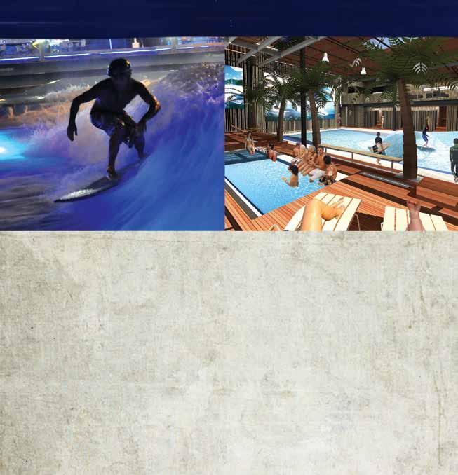 HIGH PERFORMANCE SURF PARK MODELS From surf lessons on the training wave to full-scale surf exhibitions or contests on the barreling wave, create the ultimate surf destination with these high-power