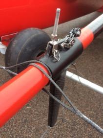 Stainless Striker & Rig Tension To attach the spinnaker pole to the forestay take the stainless
